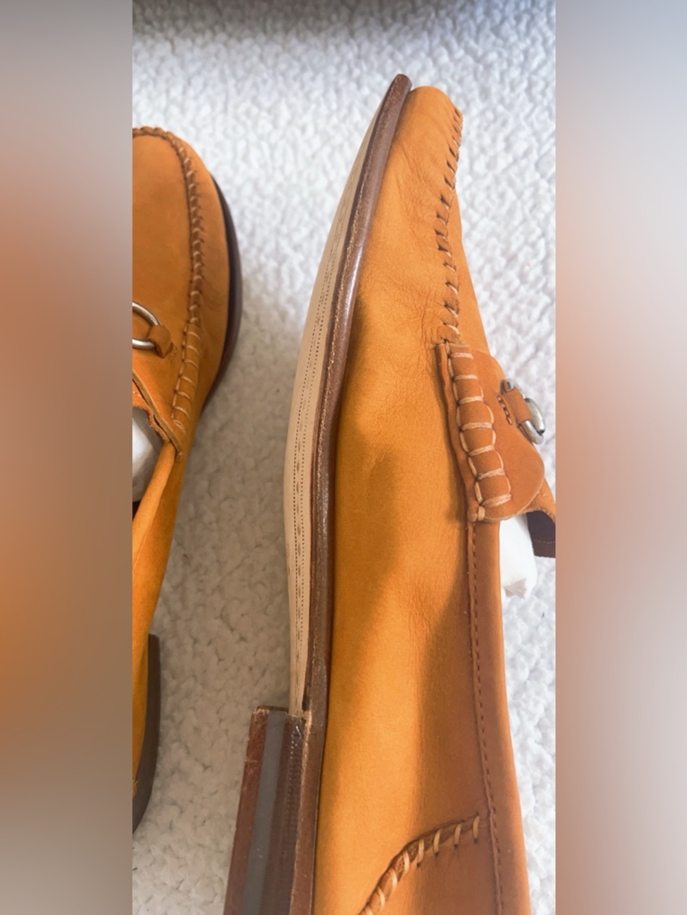 Gucci Women's Horsebit 1953 Suede  Loafers - Picture 10 of 16